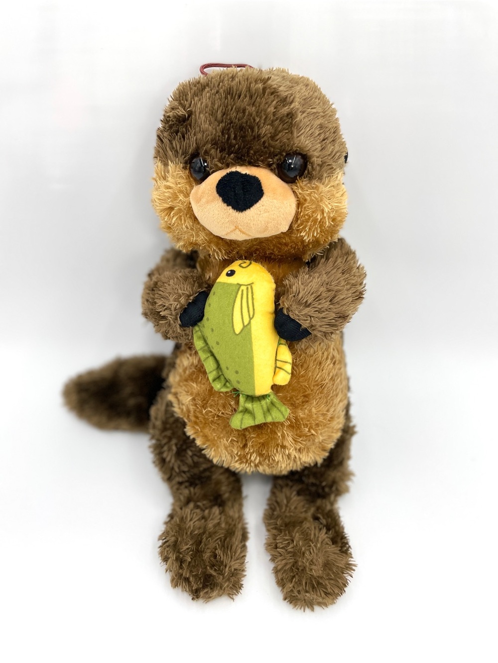 Fiesta Plush Slick River Otter With Fish